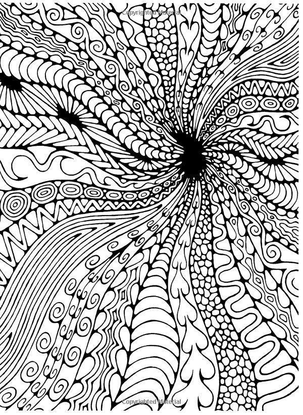 Advanced Coloring Book Page
