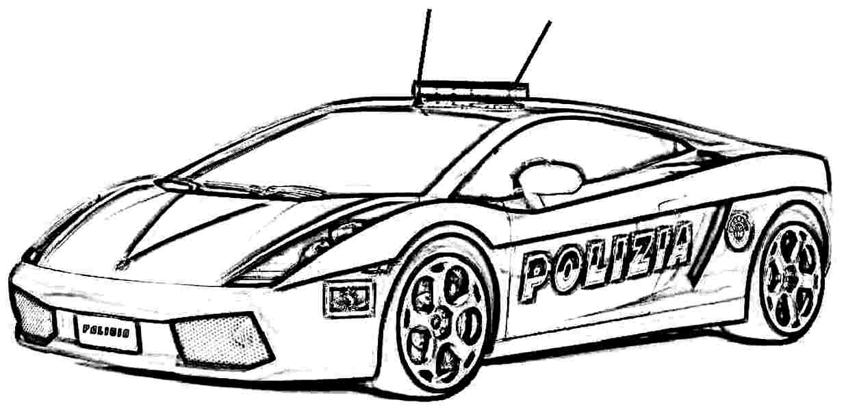 Printable Police Coloring Books - High Quality Coloring Pages