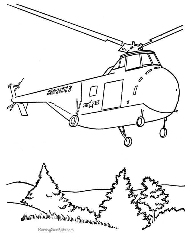 Marine Coloring pages