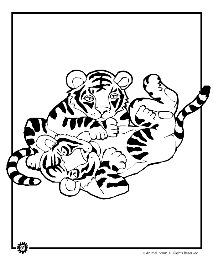 Tiger Coloring Pages, Animal Coloring Pages | Animal Jr.