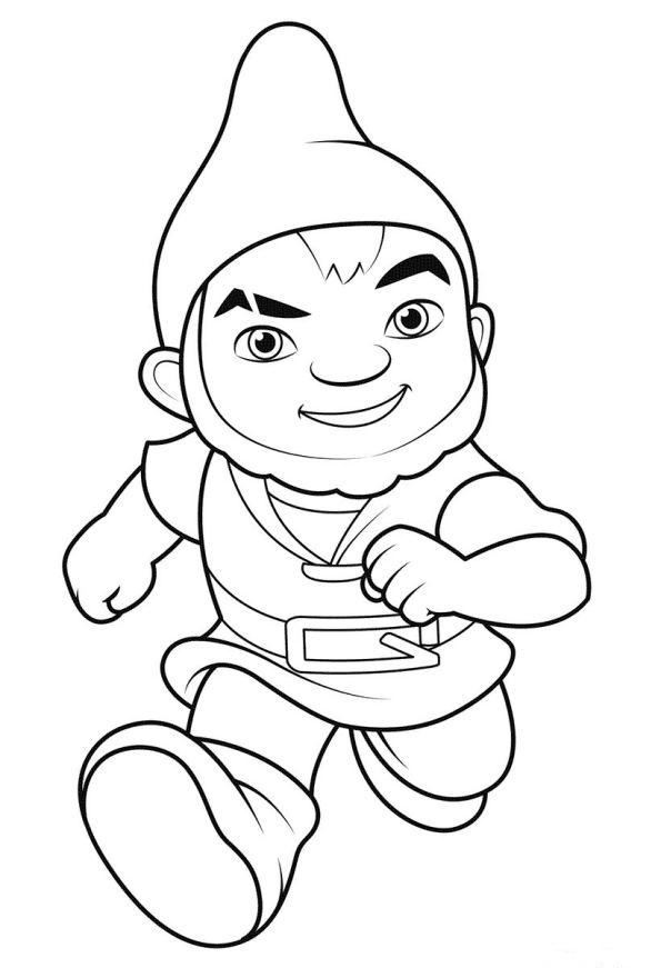 Kids-n-fun.com | Coloring page Sherlock Gnomes Sherlock Gnomes