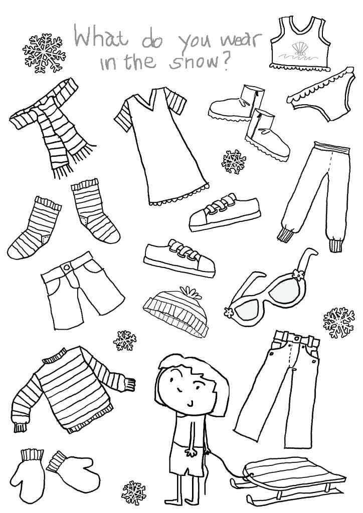 Clothing Coloring Pages Printables at GetDrawings | Free download