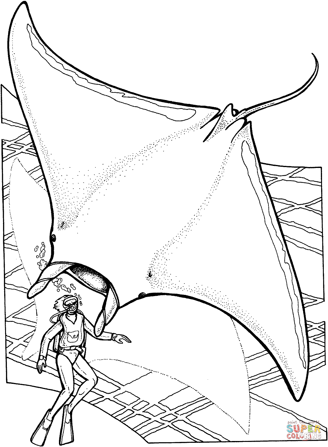 Ray coloring pages | Free Coloring Pages