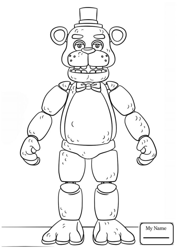 Coloring Pages : 52 Five Nights At Freddys Coloring Picture Ideas ...