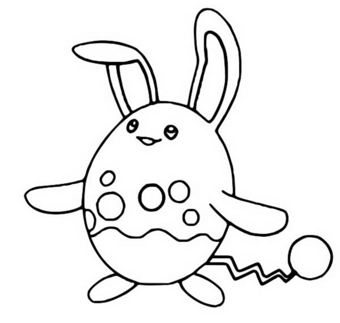 Coloring Pages Pokemon - Azumarill ...