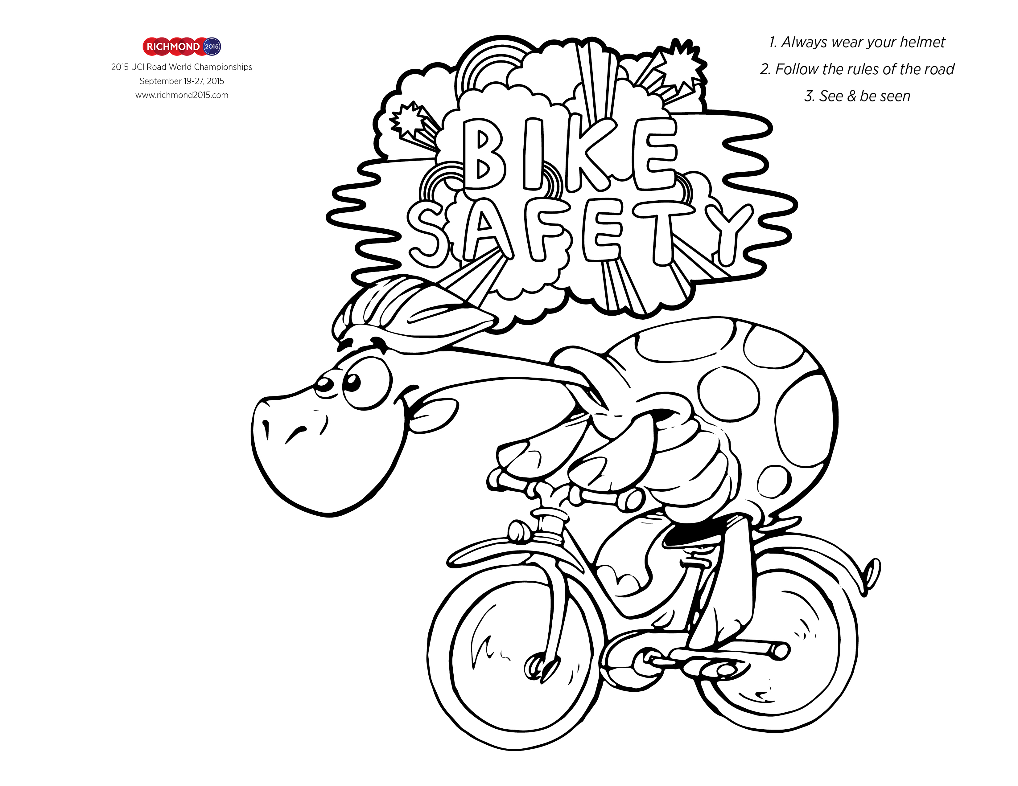 Drawing Bike / Bicycle #136989 (Transportation) – Printable coloring pages