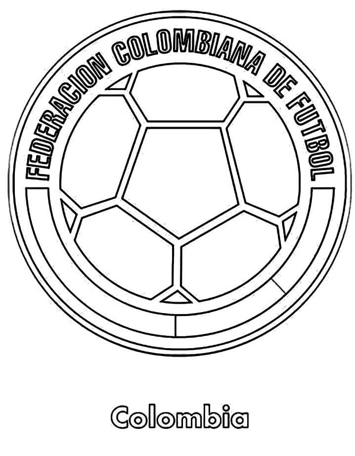 Colombia National Football Team Coloring Page - Free Printable Coloring  Pages for Kids