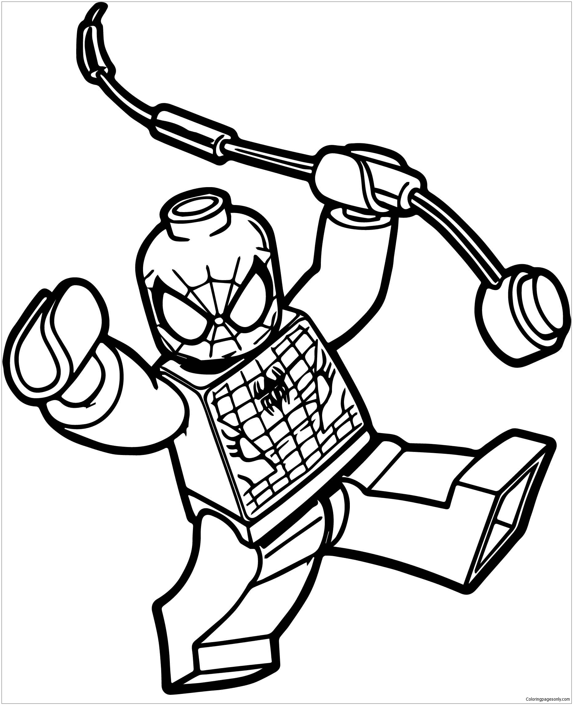 Box Spiderman Lego Spider Man Coloring Pages - Superhero Coloring Pages - Coloring  Pages For Kids And Adults