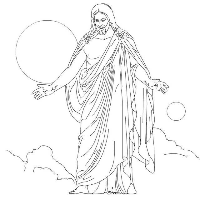 Printable Bible Coloring Pages Jesus Another Picture And Gallery About  jesus coloring page : Follow Jesu… | Lds coloring pages, Jesus coloring  pages, Coloring pages