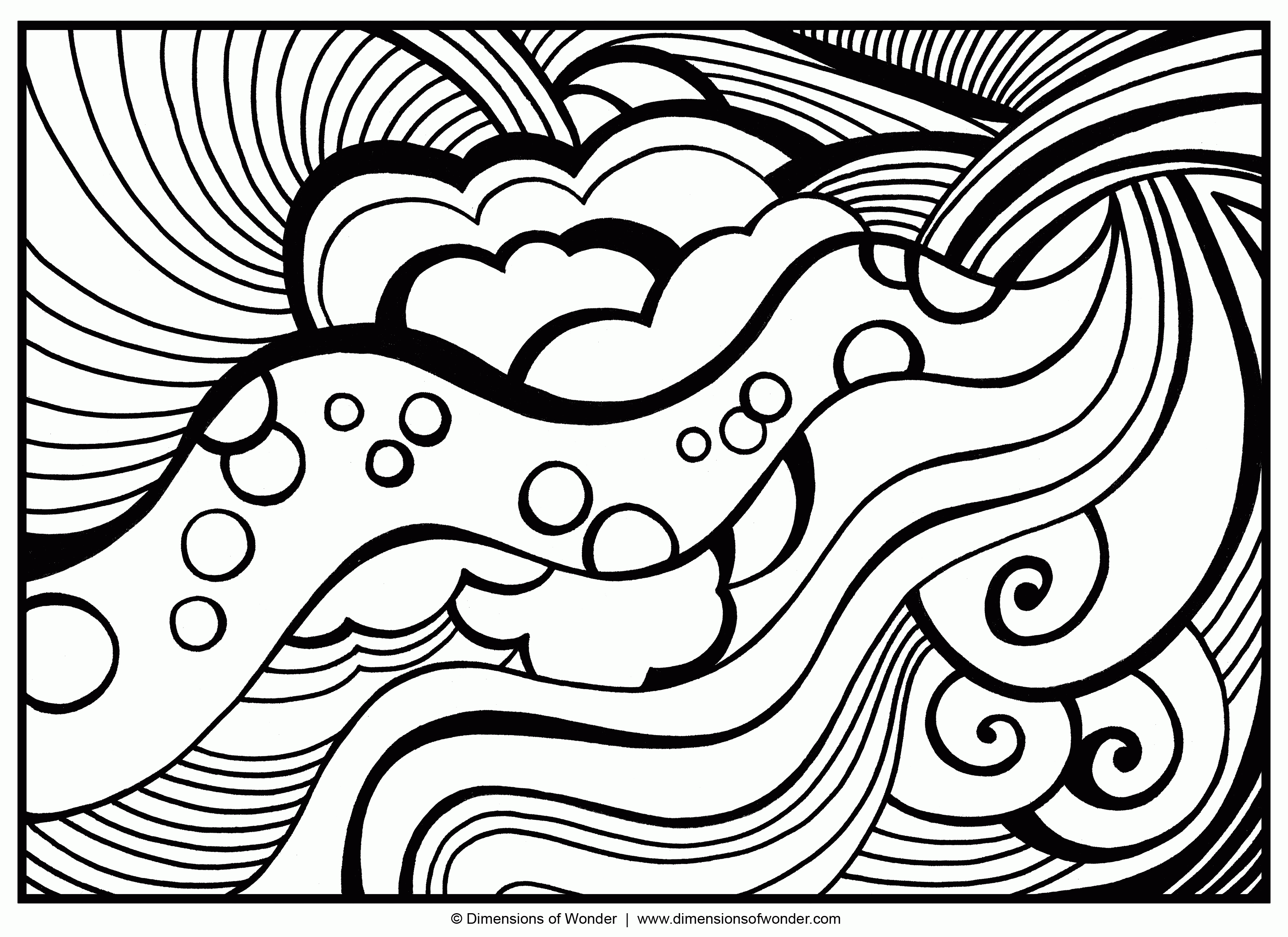 Abstract Coloring Pages Teenagers - Colorine.net | #6122