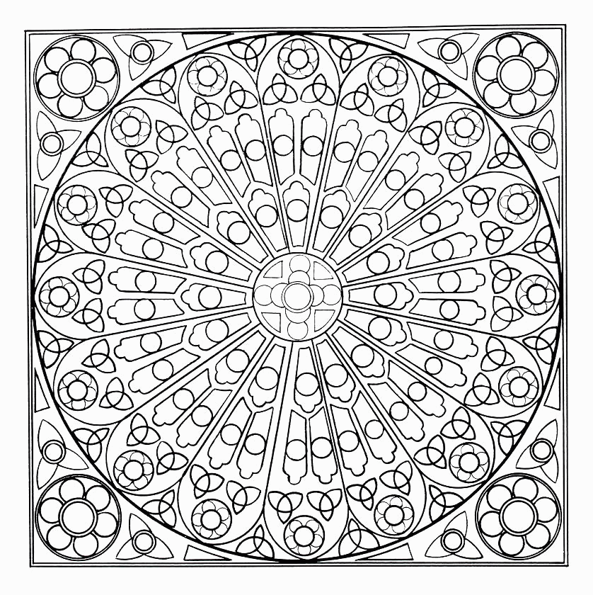 Free mandala coloring pages for adults