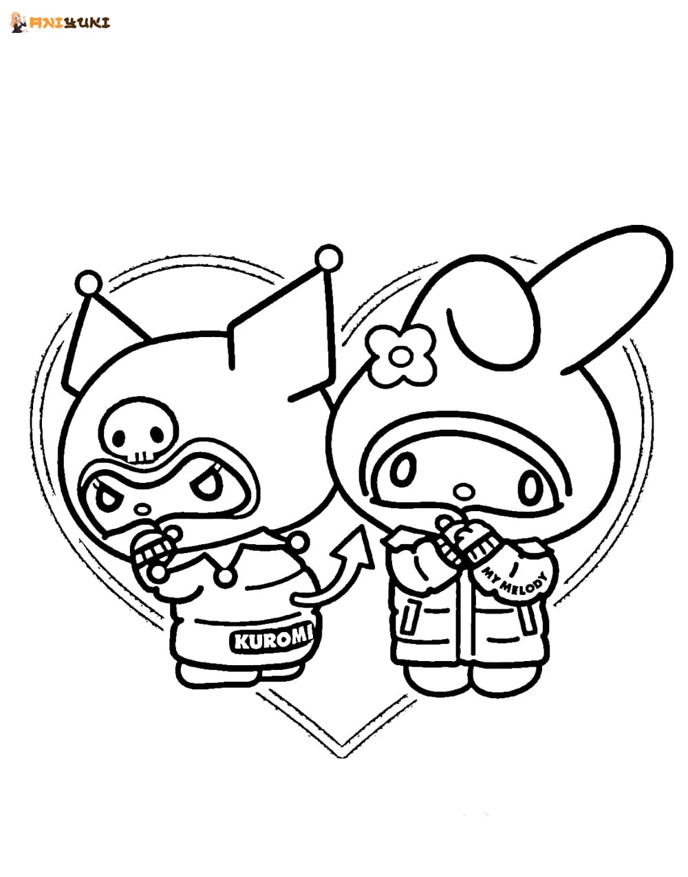 My Melody Coloring Pages - Printable Coloring Pages