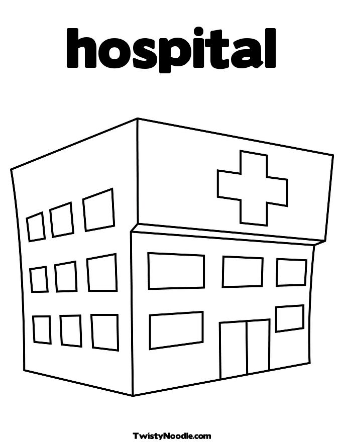 Hospital Coloring Pages - Get Coloring Pages