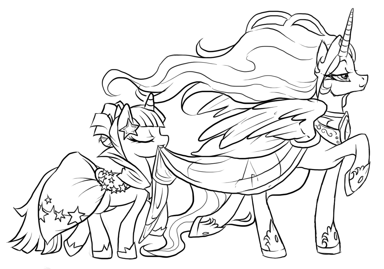 Princess Celestia Coloring Pages - Best Coloring Pages For Kids