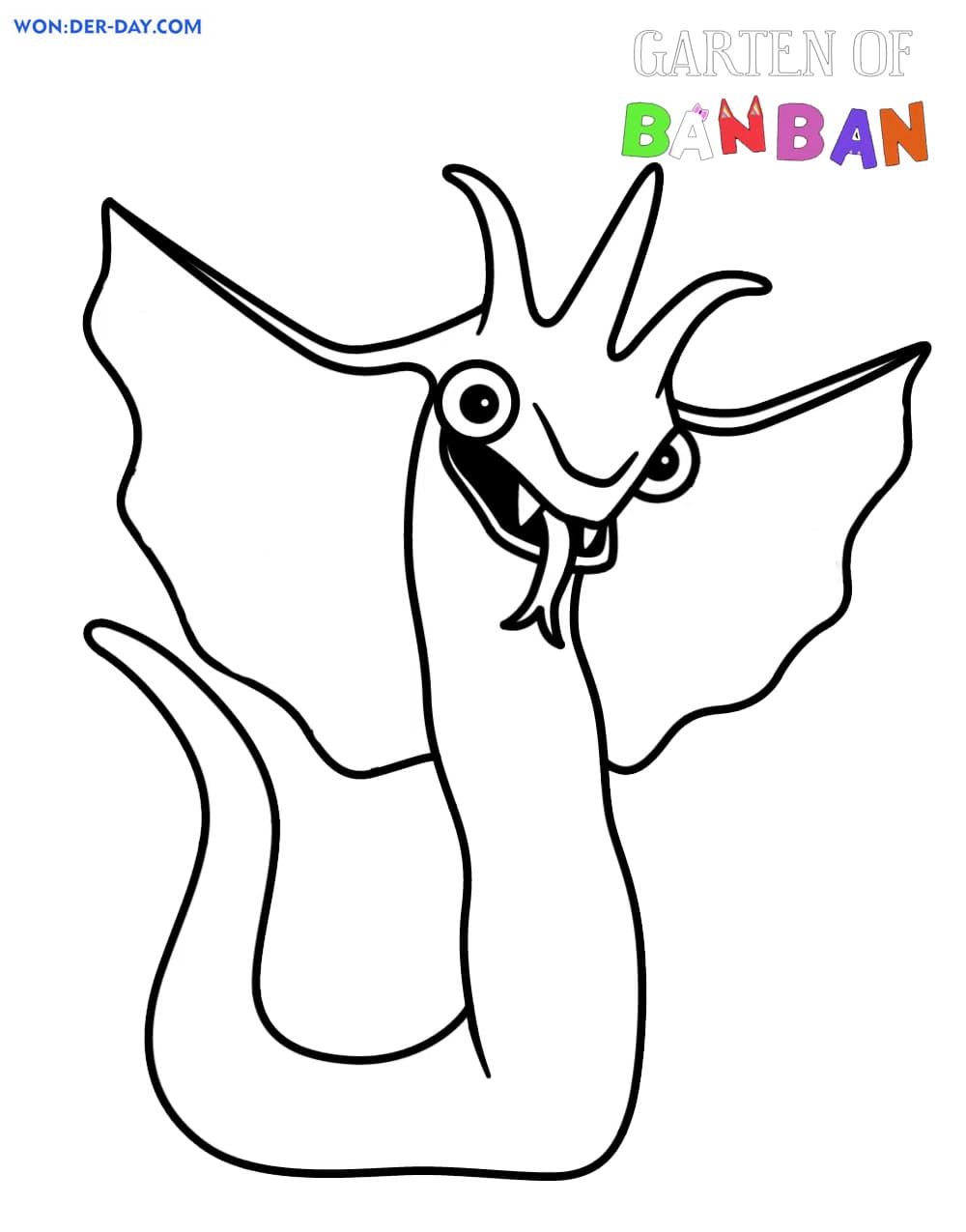 Garten of Banban Coloring Pages | WONDER DAY — Coloring pages for children  and adults