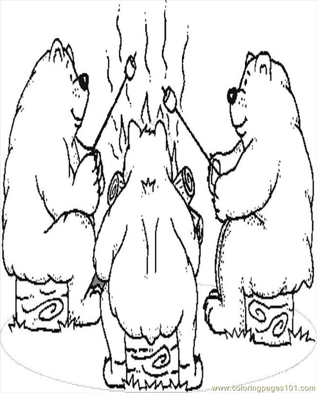 Camping Coloring Pages Pdf - Coloring Pages For All Ages