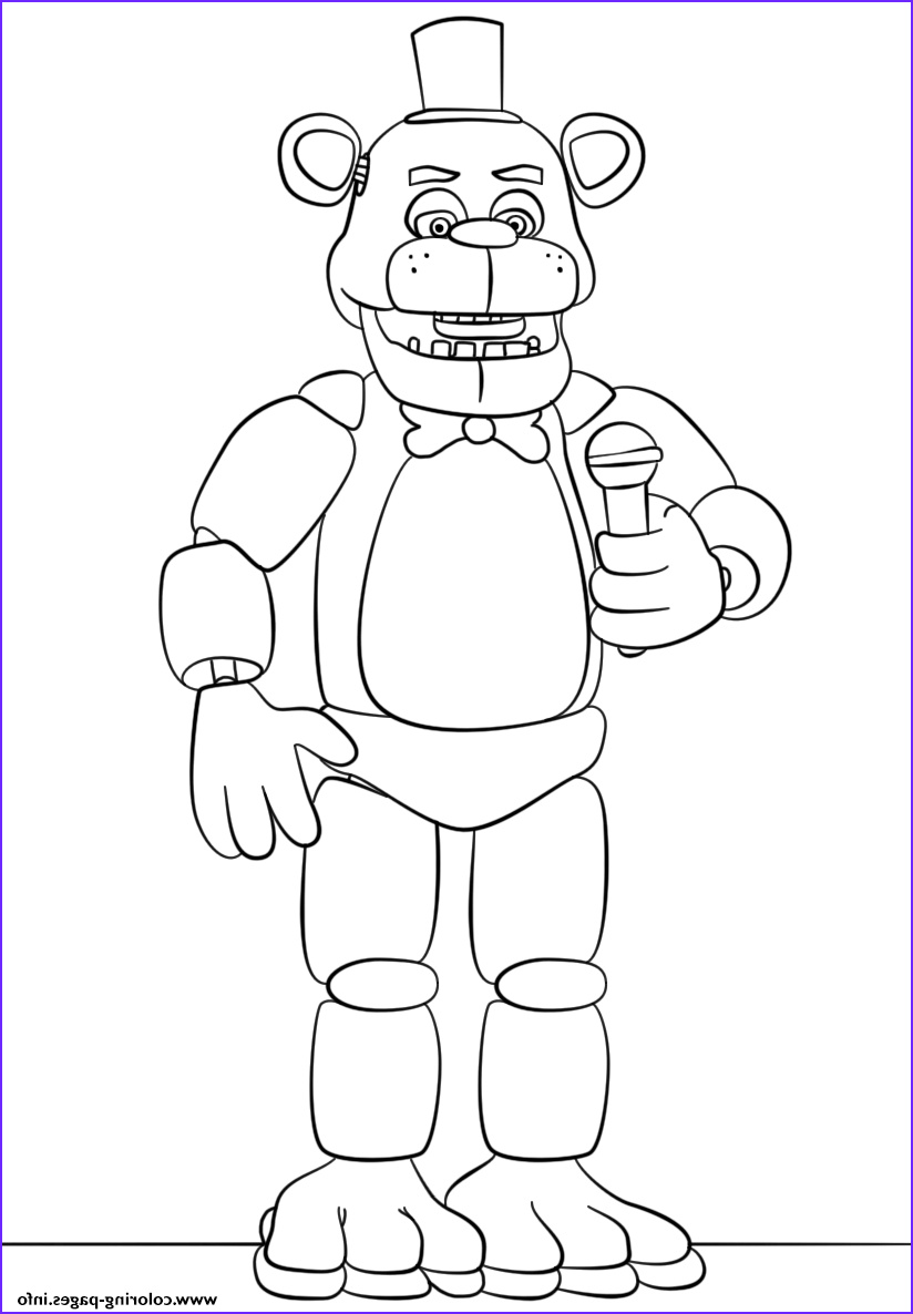 Coloring Pages : Fnaf Coloring Pages Beautiful Photography ...