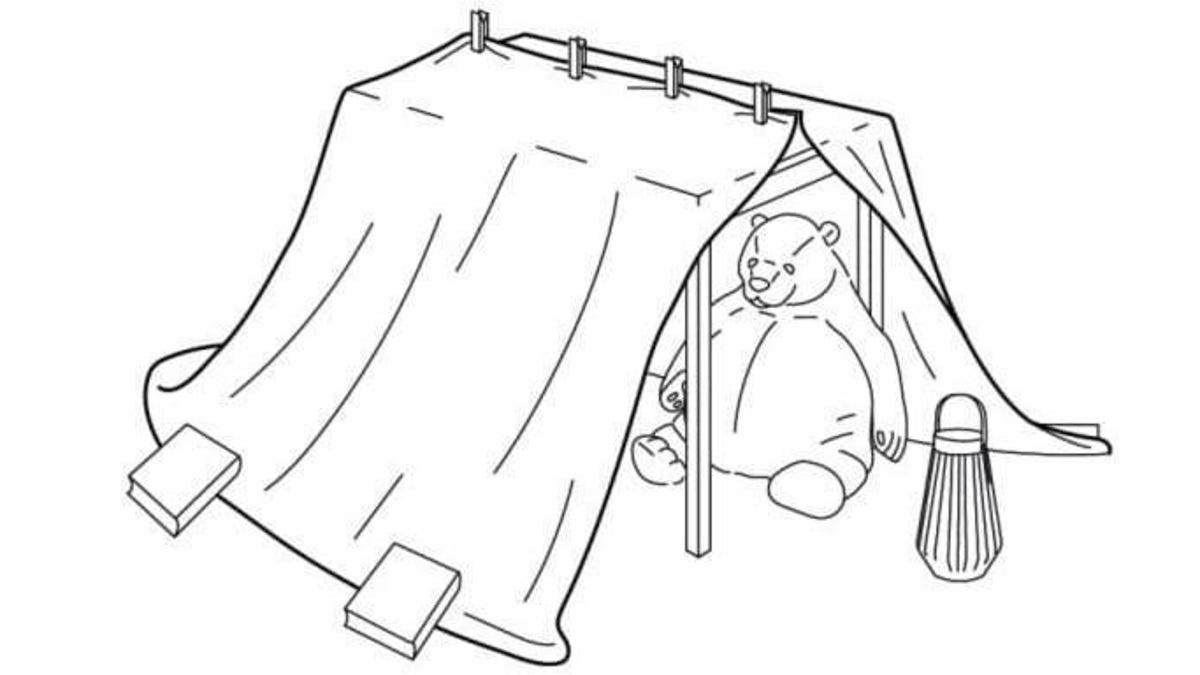 Ikea shares instructions for building comfy homemade forts and tents - CNET