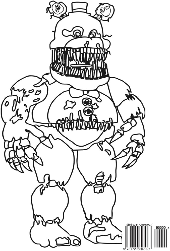Five Nights at Freddy's Coloring Book ...