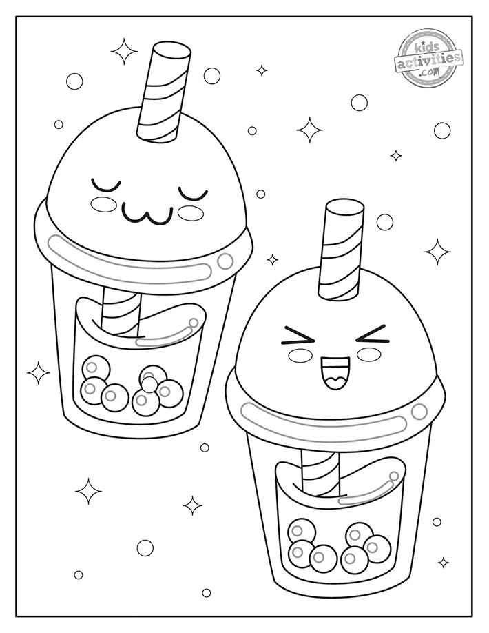 Free Kawaii Coloring Pages (Cutest Ever ...