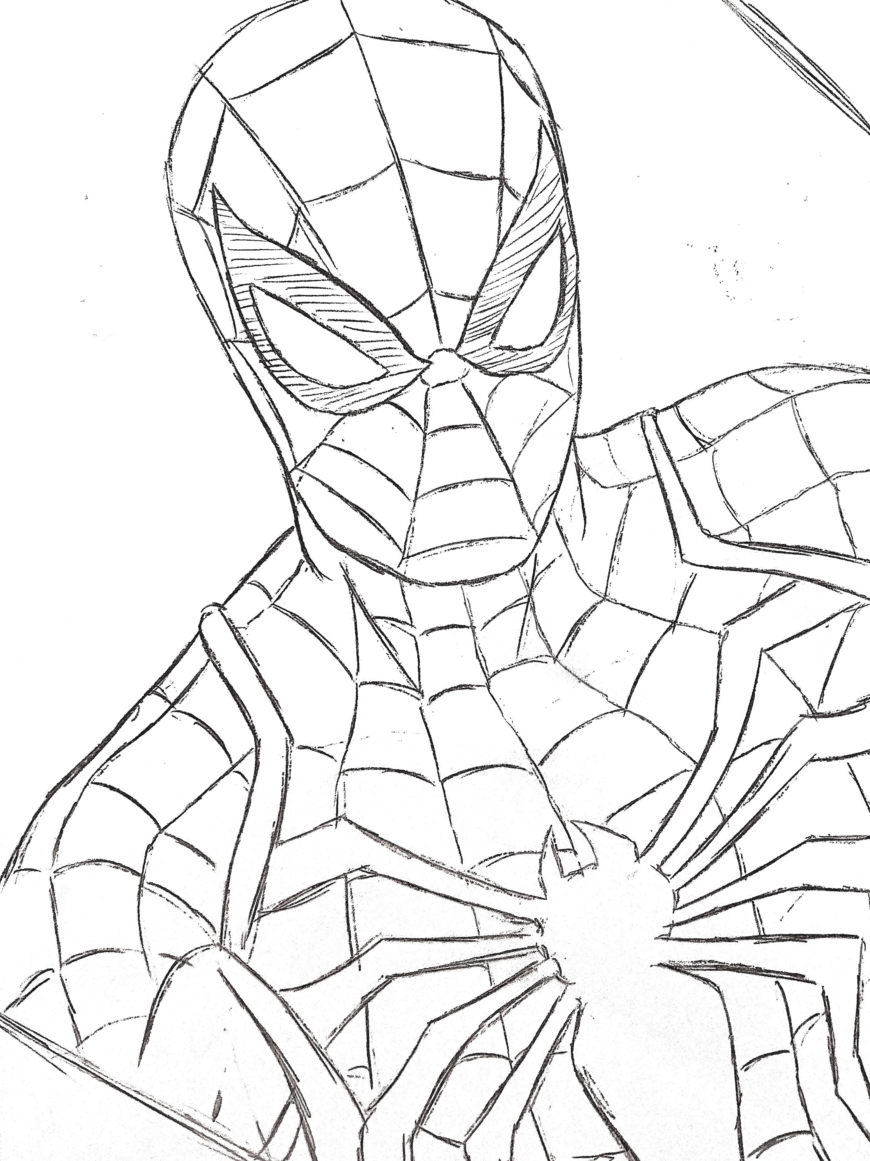 Y'all dig my Ps4 spiderman Drawing? You ...