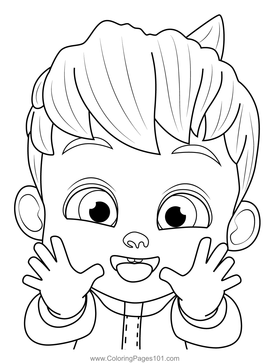 Bebefinn Pinkfong Coloring Page for ...