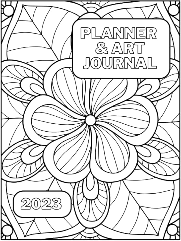 Weekly Planner with Coloring ...