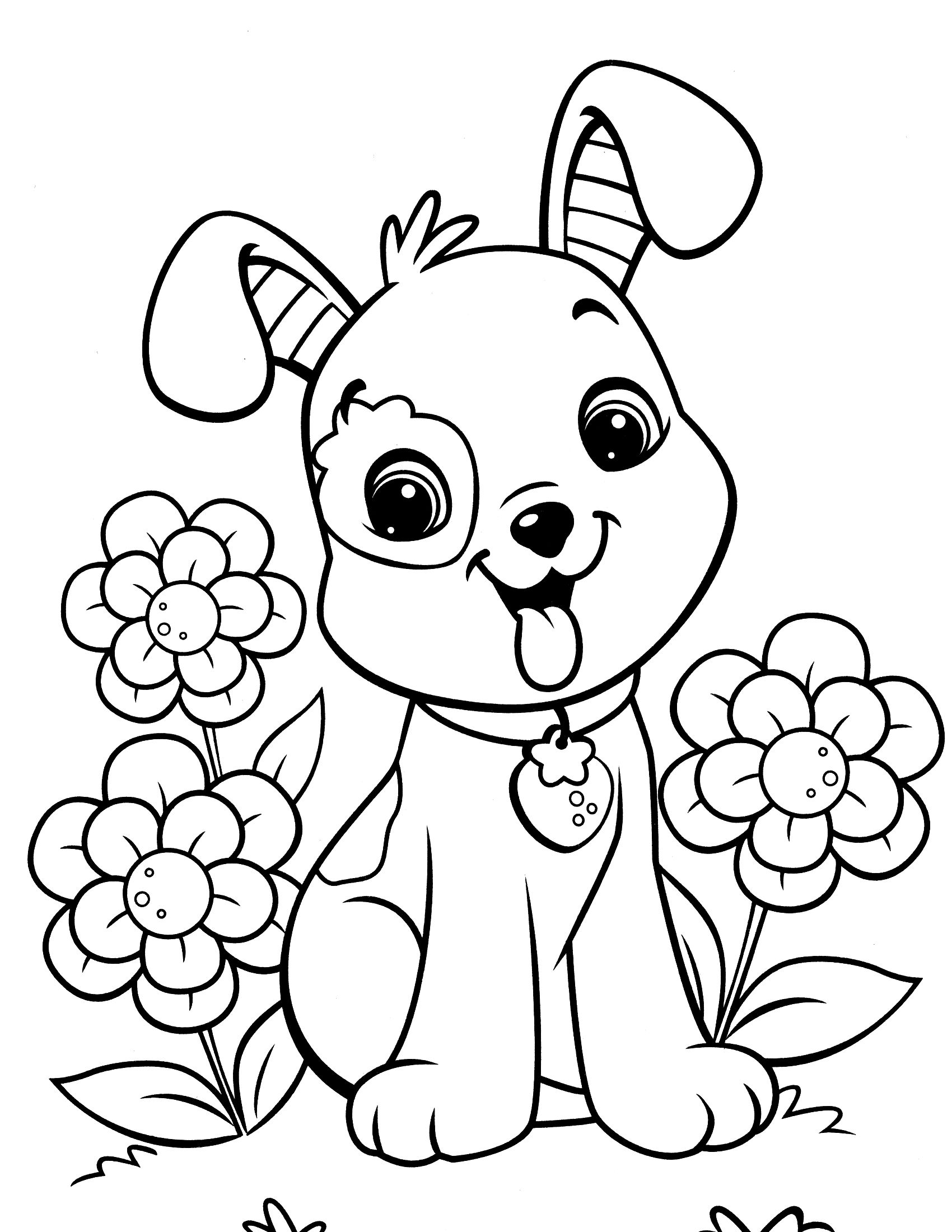 dog coloring pages | Coloring Pages for Kids