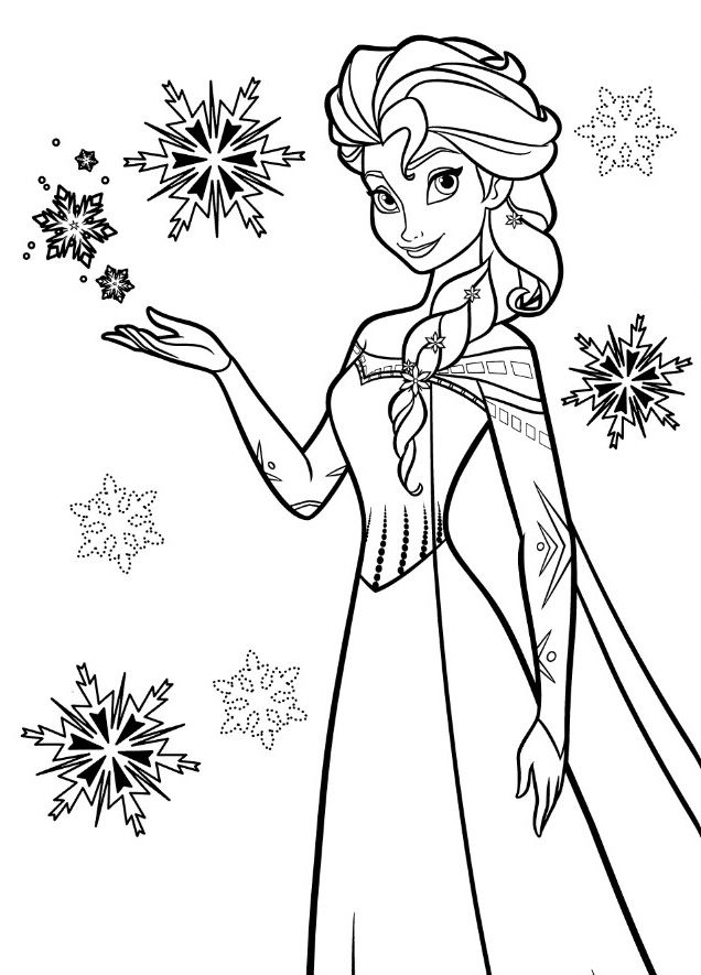 elsa coloring pages | Coloring Pages for Kids