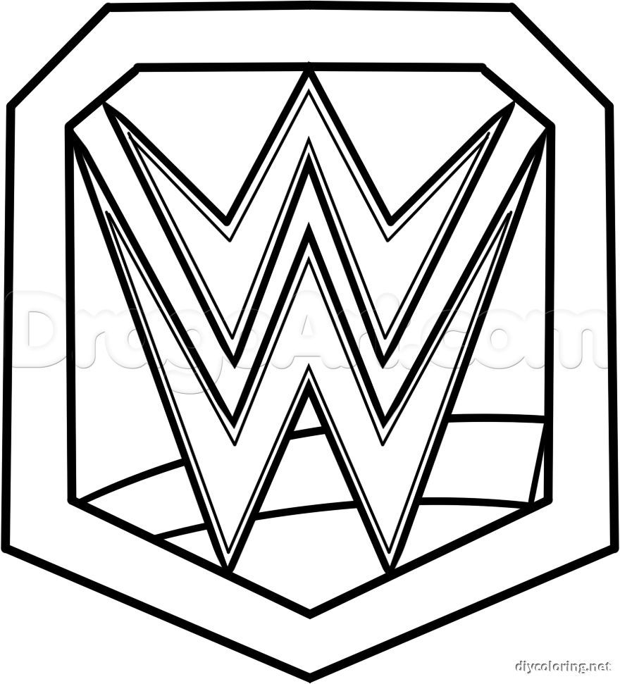 Wwe - Coloring Pages for Kids and for Adults