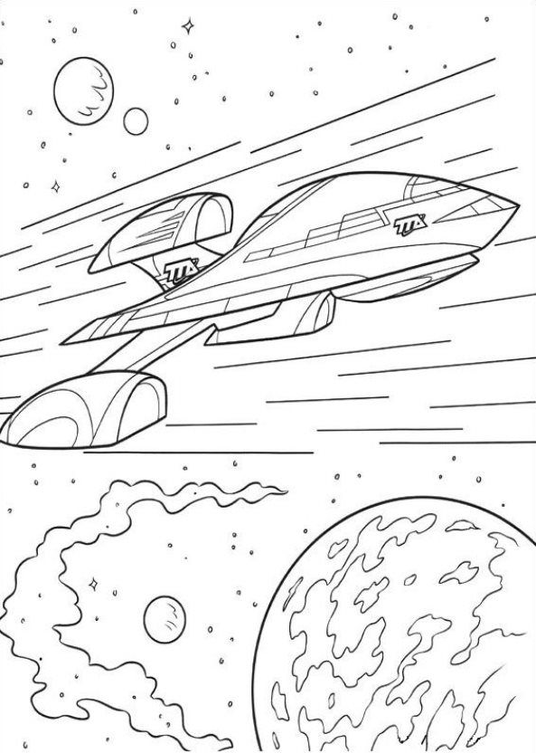 Kids-n-fun.com | 21 coloring pages of Miles from Tomorrowland