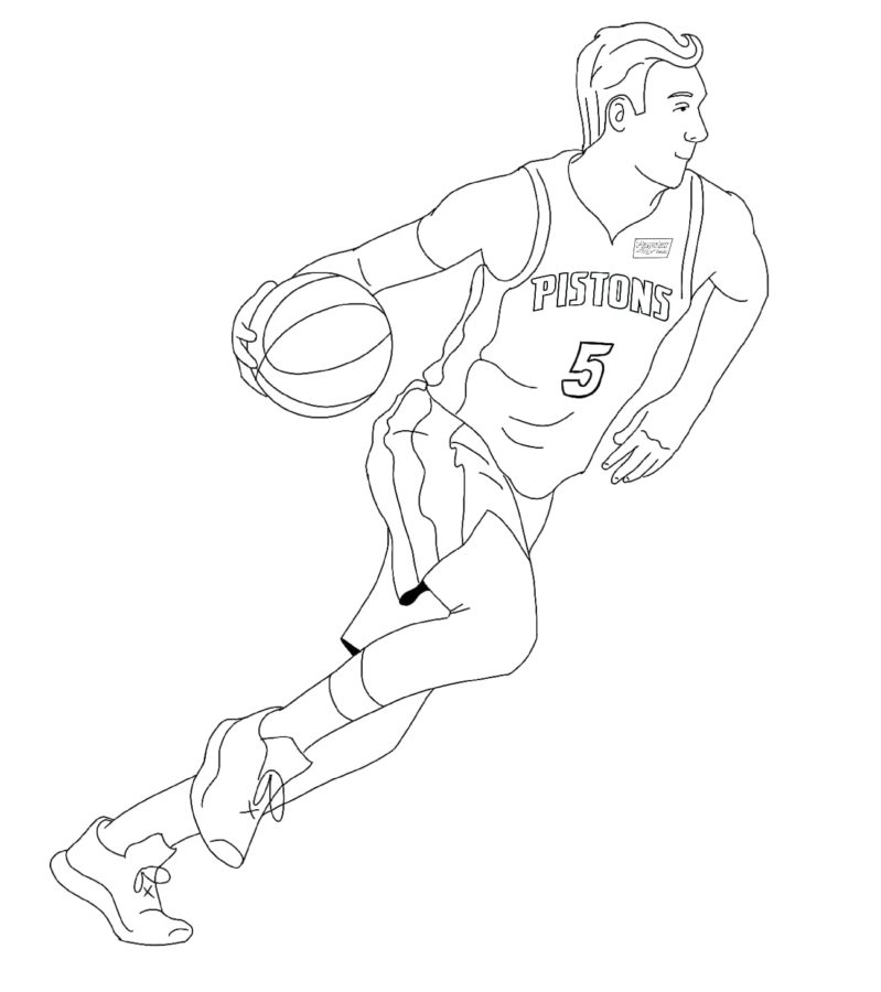 NBA Coloring Pages