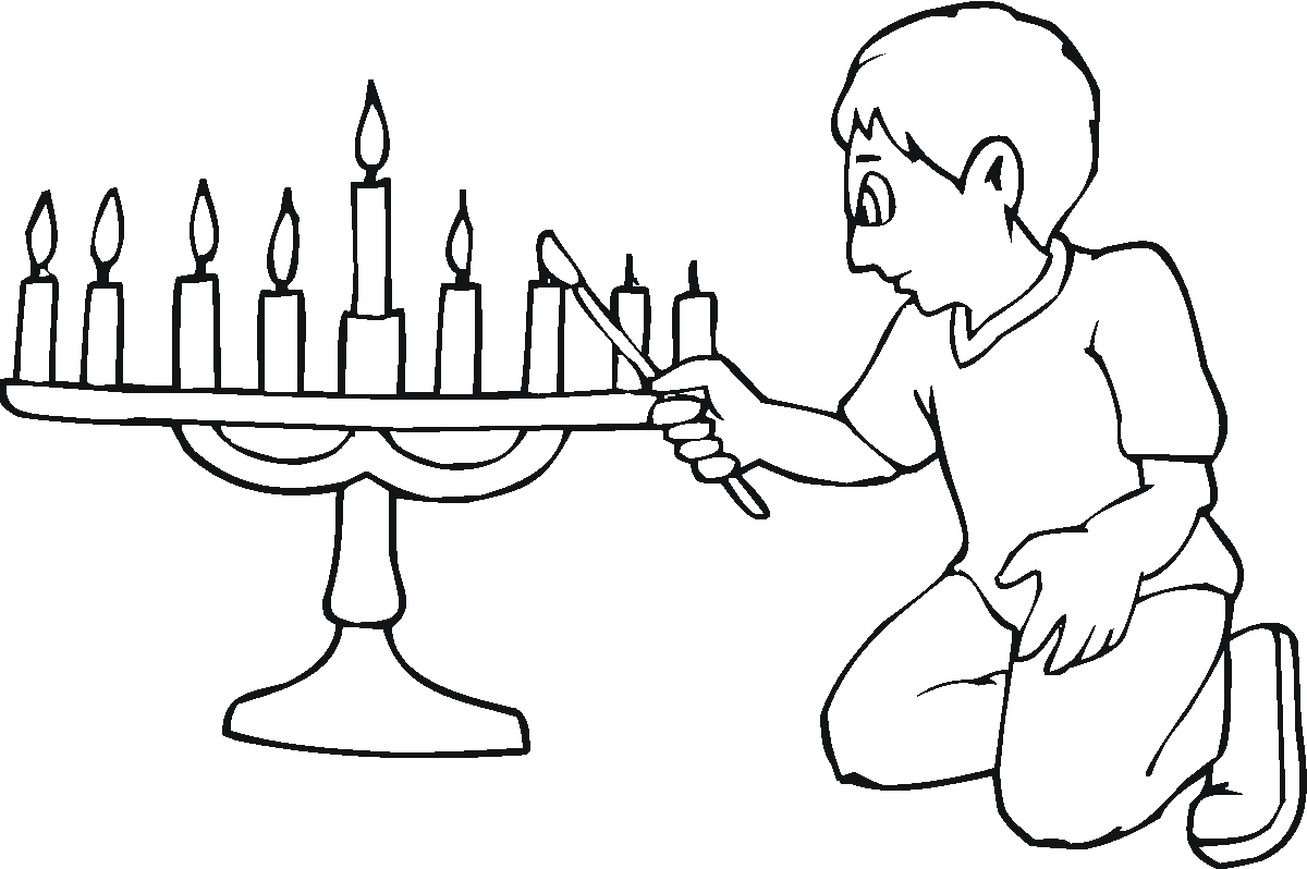 Hanukkah Coloring Pages - Colorine.net | #5582