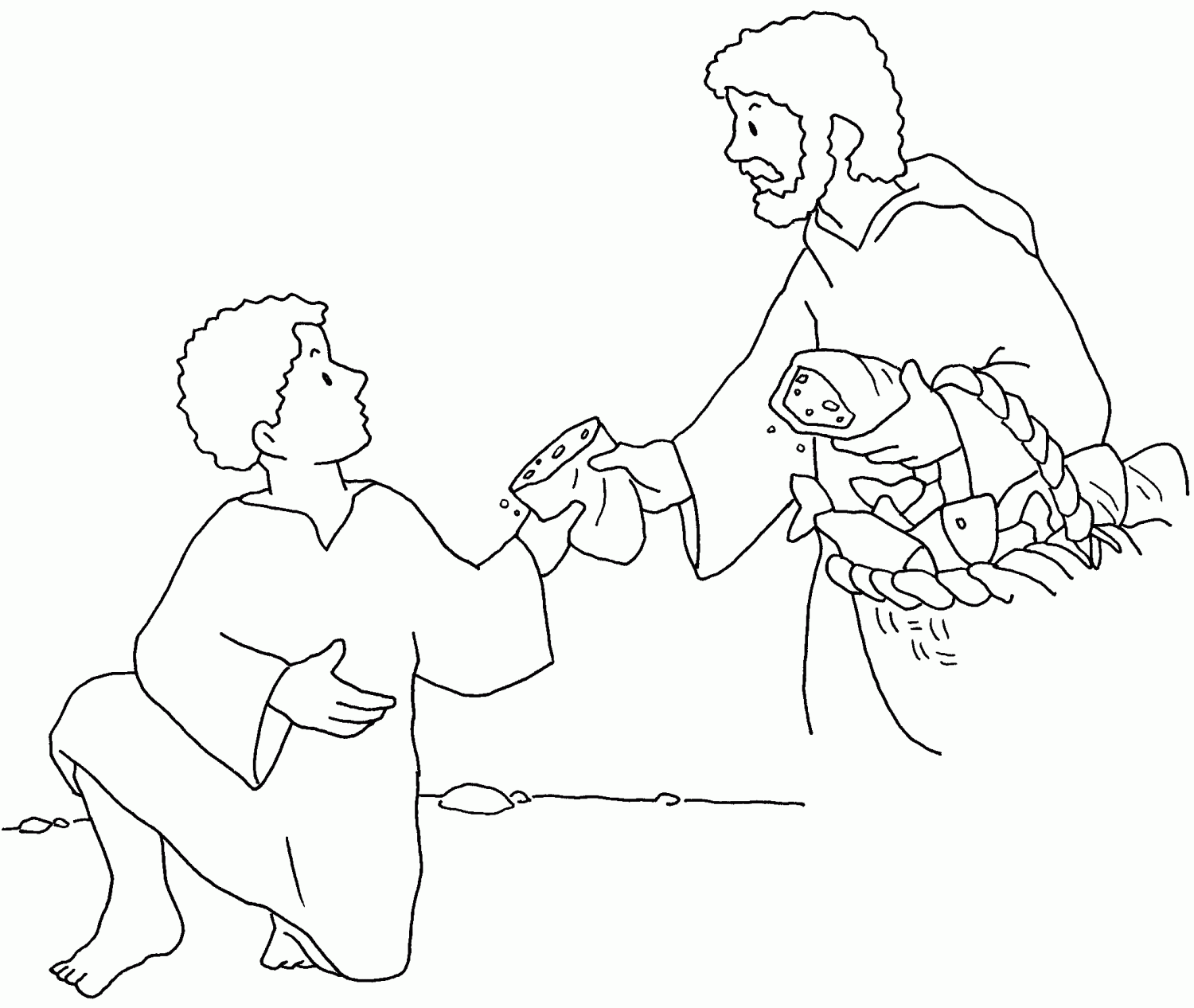 Jesus Miracles Clipart - Clipart Kid