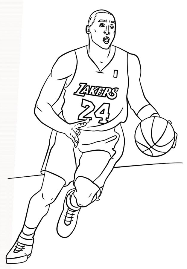 NBA Coloring Pages - Coloring Nation