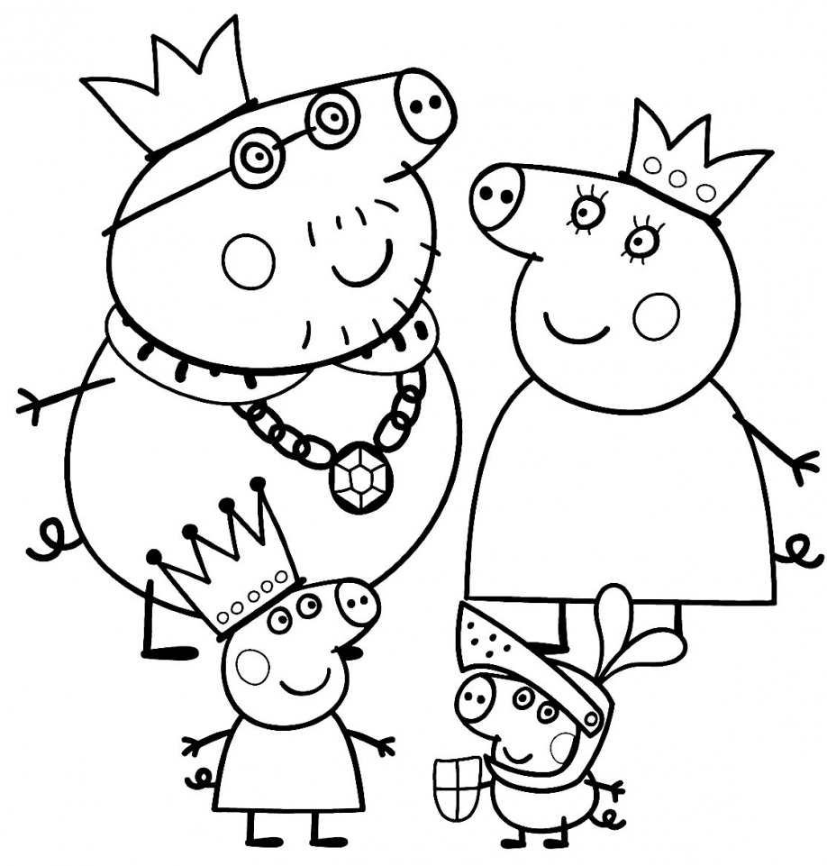 ▷ Peppa Pig: Coloring Pages & Books - 100% FREE and printable!