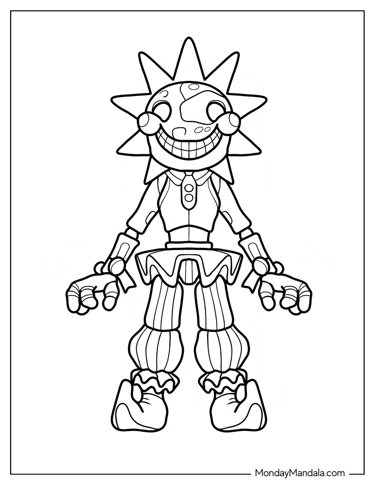 Five Nights At Freddie's Coloring Pages ...