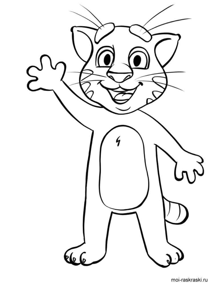 Image result for talking tom and angela coloring pages | Раскраски с  животными, Раскраски, Книжка-раскраска