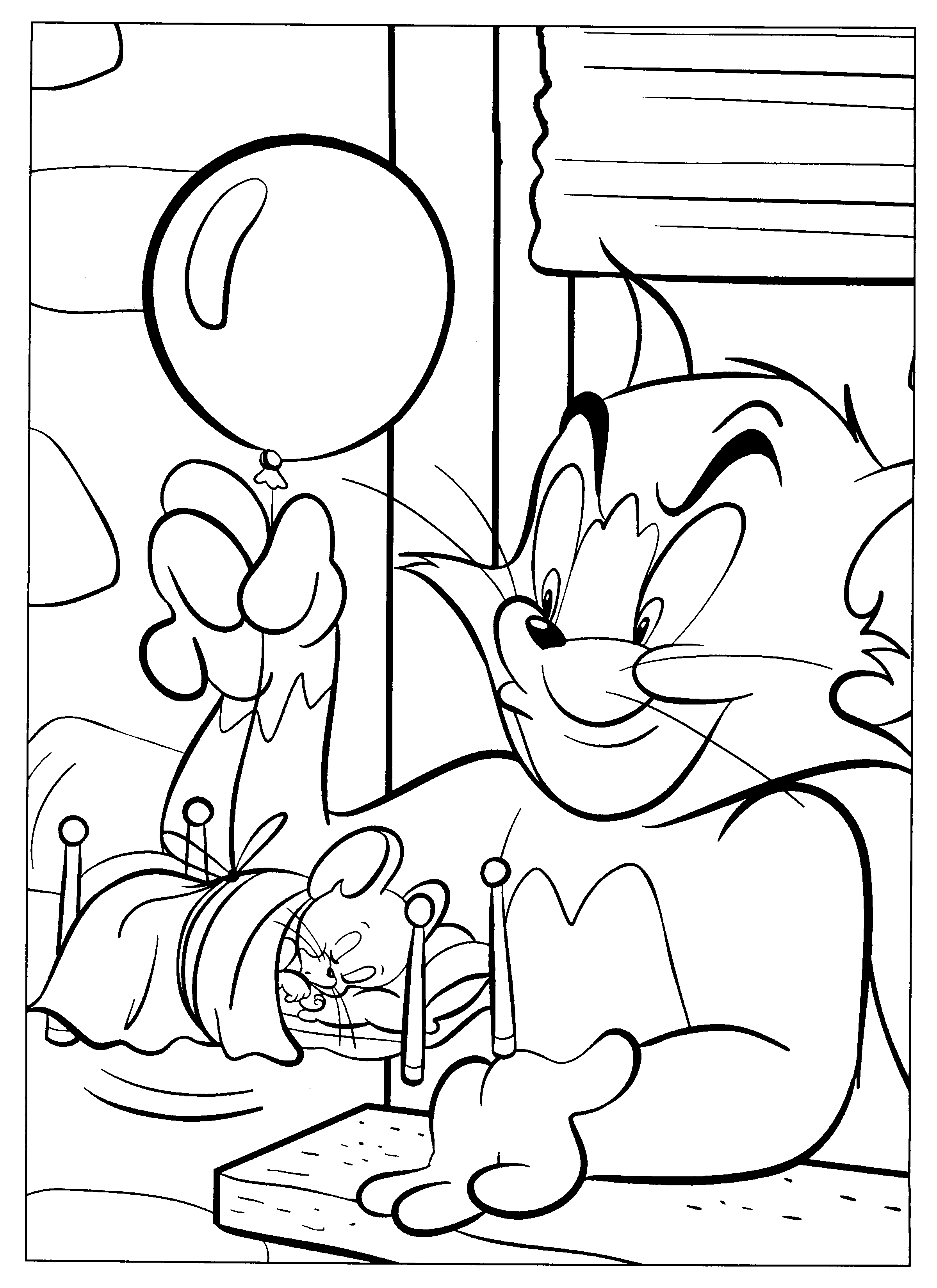 Tom And Jerry Coloring Pages Free Printable - High Quality ...