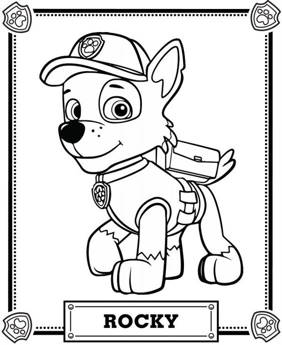 Paw Patrol Coloring Pages - Best Coloring Pages For Kids