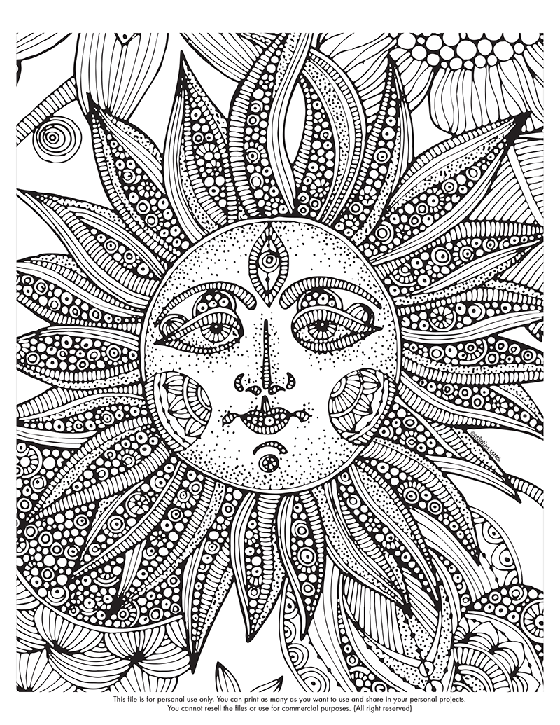 Free Adult Coloring Pages | Free Coloring Pages