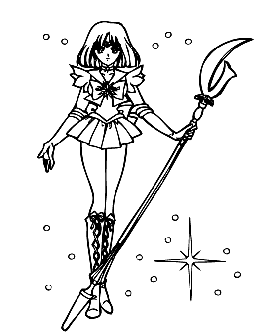 Free Printable Sailor Moon Coloring Pages