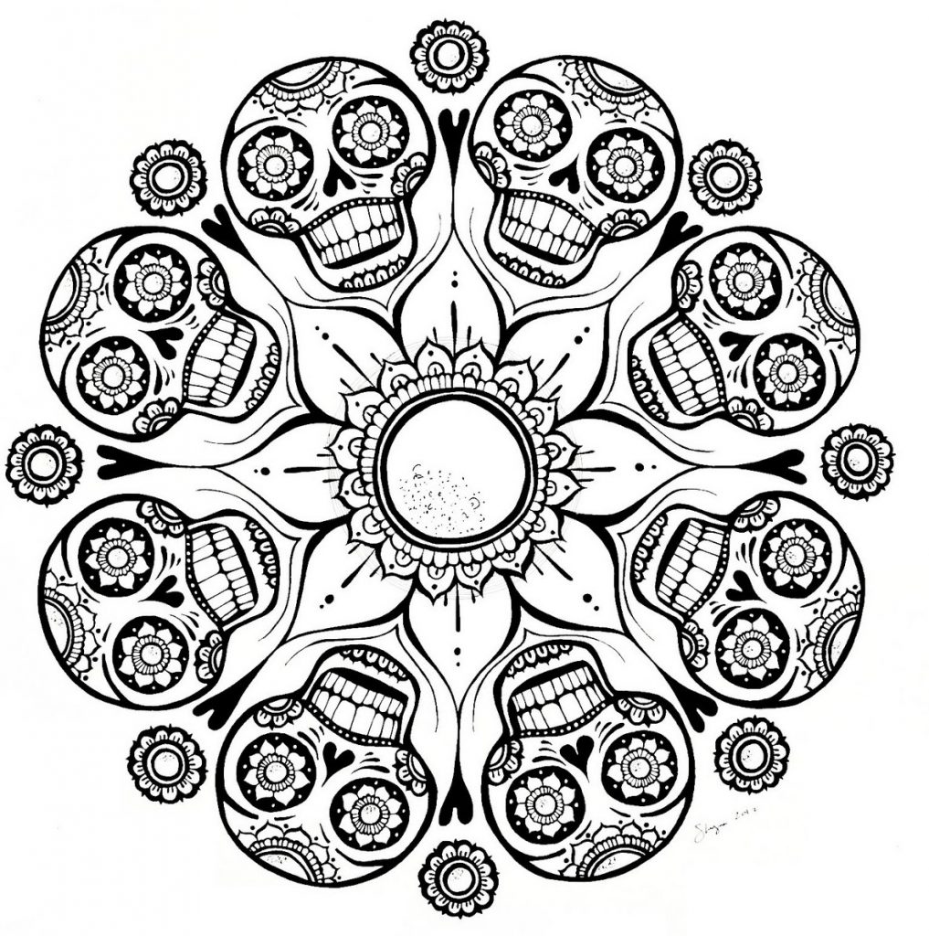 Flower Mandala Coloring Pages – coloring.rocks!