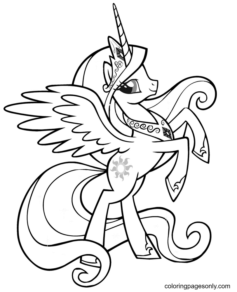 My Little Pony Coloring Pages - Coloring Pages For Kids And Adults