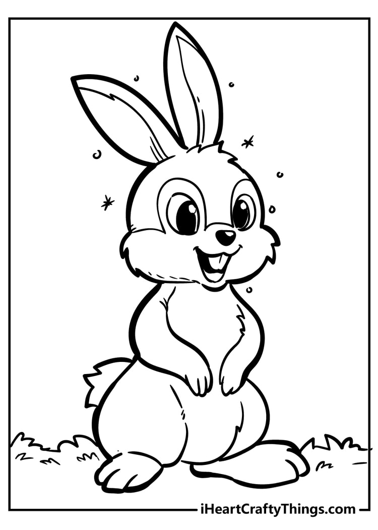 Original And Sweet Rabbit Coloring Pages (Updated 2022)