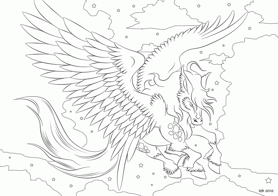 13 Pics of Pegasus Horse Coloring Pages - Greek Mythical Creatures ...