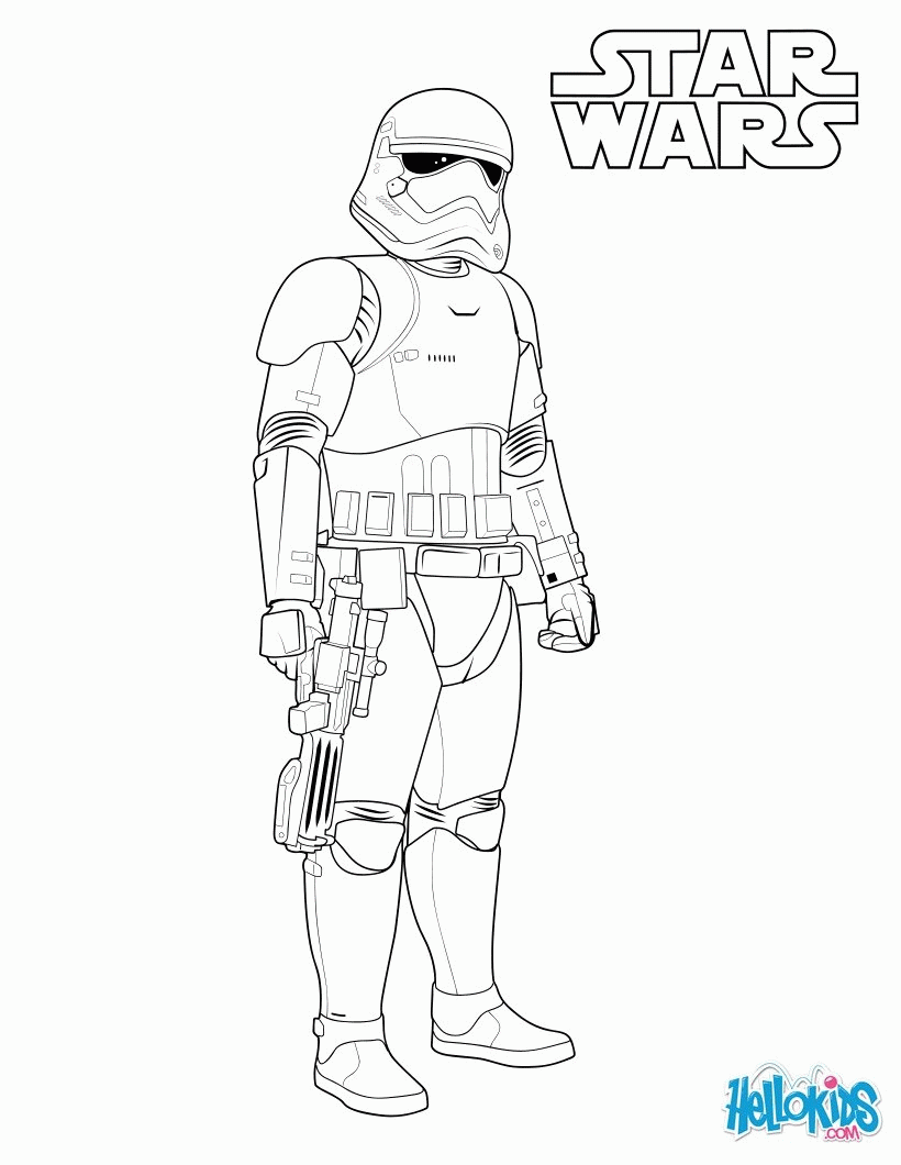 Stormtrooper Printable - Coloring Pages for Kids and for Adults