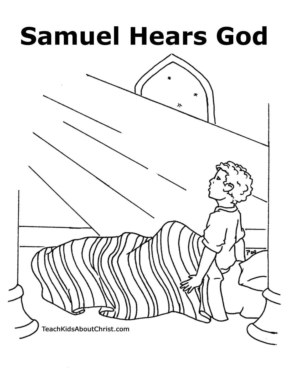 8 Pics of Samuel Sunday School Coloring Pages - The Bible of ...