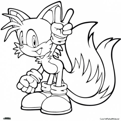 20+ Free Printable Sonic the Hedgehog Coloring Pages ...