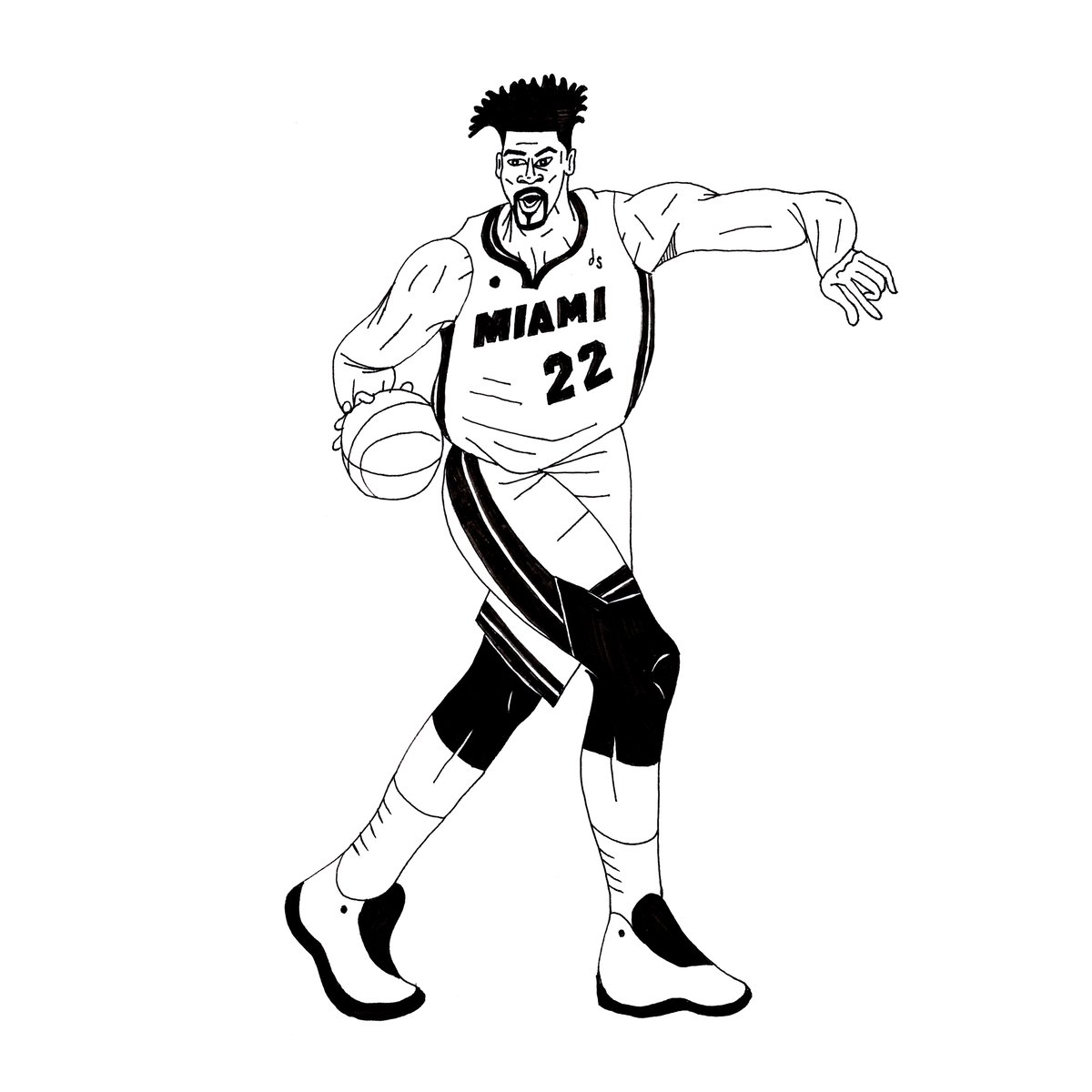 Jimmy Butler | Double Scribble